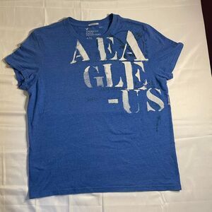 American-eagle-outfitters Men's Blue T-shirt XL